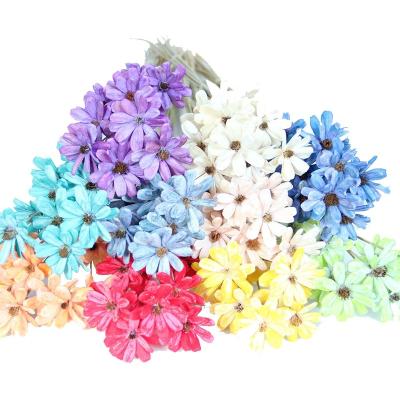 China Green Handmade Natural Dry Colorful Seed Shell Flower Environmental Protection Flower Sunflower For Flower Arrangement DIY Artificial Flower for sale