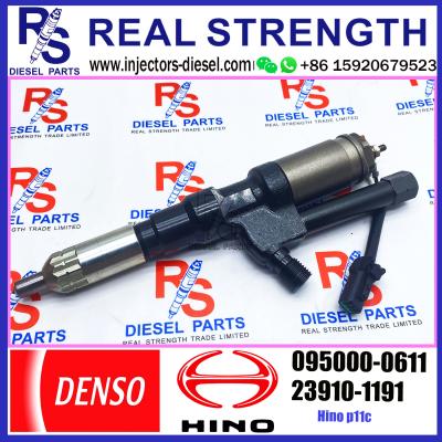 China Trilho comum 095000-0610 095000-0611 23910-1191 do injetor diesel de HINO P11C DENSO à venda