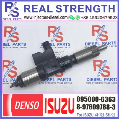 China 095000-6363 DENSO-Dieselinjektor-allgemeine Schiene 8-97609788-6 für ISUZU 4HK1 6HK1 zu verkaufen