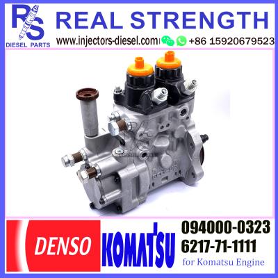 Chine Motore commun 6217-71-1111 diesel 094000-0322 6217-71-1120 094000-0323 de carburante d'iniezione de pompa de rail de DENSO pour KOMATSU à vendre