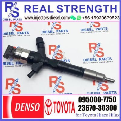 China Inyectores comunes del carril 2.5D Toyota Hilux 2KD del ISO 23670-30030 095000-7750 en venta