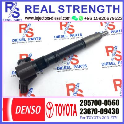 China Inyector diesel 23670-0E020 23670-09430 del carril común para Toyota Hilux 2GD en venta