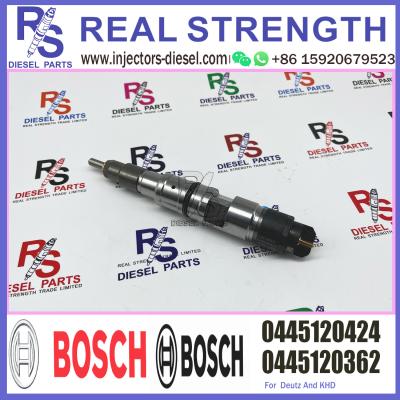 China Inyector diesel 0445120362 del carril común de BOSCH 0445120424 para Deutz KHD en venta