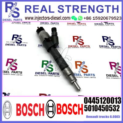 China Diesel Gemeenschappelijke Spoorbrandstofinjector 0445120012 107755-0073 107755-0091 0445120013 5010450532 voor Renault-vrachtwagens 6.0DCi Te koop