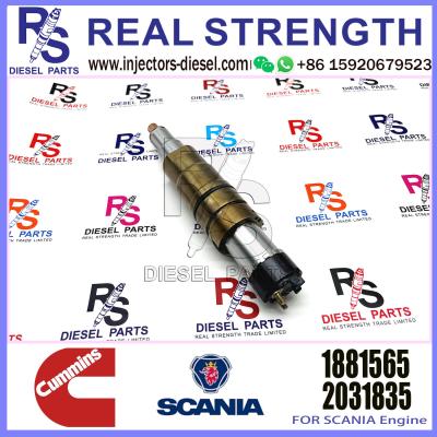 China Injetor de combustível diesel de trens comuns 1881565 2031835 2872405 2872544 para escavadeira SCANIA DC09 DC13 DC16 à venda