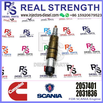 China Injetor de combustível diesel de trens comuns 2057401 2031836 2419679 2872289 para escavadeira SCANIA DC09 DC13 DC16 à venda