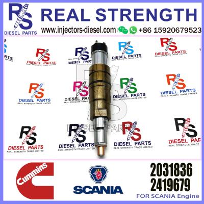 China Diesel Common rail  fuel injector   2057401	2031836  2419679	2872289  for SCANIA Excavator  DC09 DC13 DC16 for sale