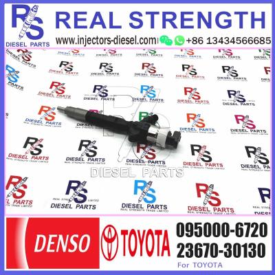 Китай Совершенно новый дизельное топливо Common Rail Injector 23670-30130 095000-6720 Для 1KD 2KD двигателя продается