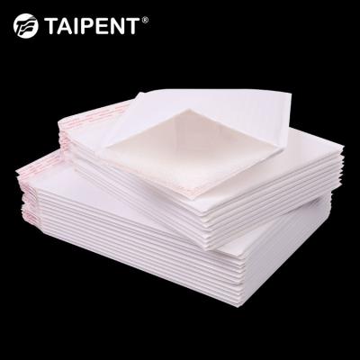 China Custom Plastic White Matte Poly Bubble Mailer Envelopes Bags Non-Toxic Waterproof Eco-Friendly for sale