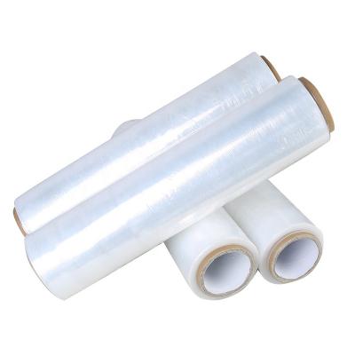 China Moisture Proof Wholesale Pallet Shrink Wrap Film Hand Stretch Wrap Plastic Wrapping Film for sale