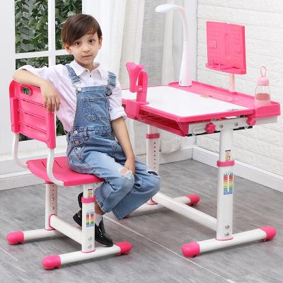 China WEELIN Adjustable Angle Study Table for Kid Children Assemble Table and Study Chair for Home Furniture for sale