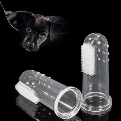 China Viable Dog Toothbrush High Quality Silicone Approved Non-Toxic New Dog Soft Finger Toothbrush For Dog Pet Teeth Dental Care for sale