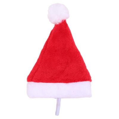 China 1pc Cotton Christmas Pet Hat Santa Claus Hat for Cats Dogs Puppy Christmas Decoration New Year Party Supplies Pet Costume for sale