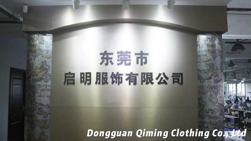 Verified China supplier - Dongguan Qiming Clothing Co., Ltd.