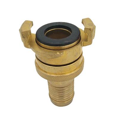 China Brass Garden Use 3/4 Inch Hose Connector With Geka Style Coupler for sale