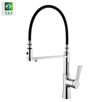 China Thermostatic Faucets 360 Rotating Kitchen Faucet Chrome Sink Taps Single Handle Kitchen Sink Faucets Mixer for sale