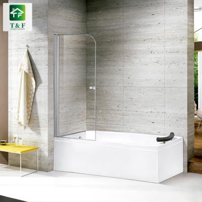 China Indoor Folding Hinge Folding Screen Design Bathroom Tub Shower Enclosures Rectangle Enclosed Bath With Tub Shower Rooms for sale