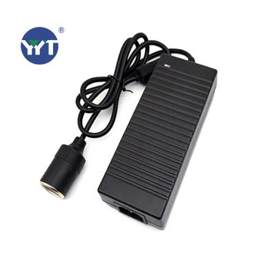 China AC to DC Converter 110-220V to Lighter Cigarette 12V 10A 120W 168*32*39mm Wall Plug Socket Power Adapter Charger for sale