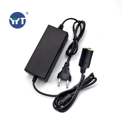 China Factory Direct Car Vacuum Cleaner AC to DC Converter Car Cigarette Plug 12V 5A 60W Power Adapter AC/DC Transformer Car Charger Lighter MP3 Player for sale