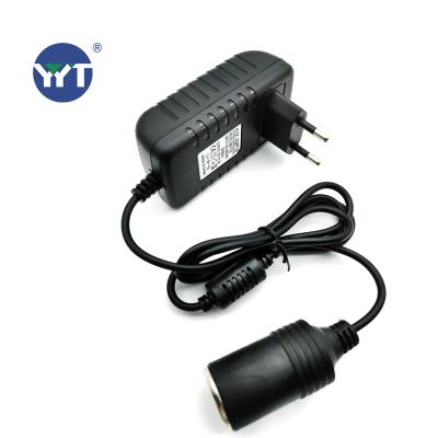 China CCTV Camera Led 36W Hot Sale AC 110-240 Strip 12 Volt 12V3A Car Charger Cigarette Lighter Plug Power Adapter For Mini Vacuum GPS Car Camera for sale