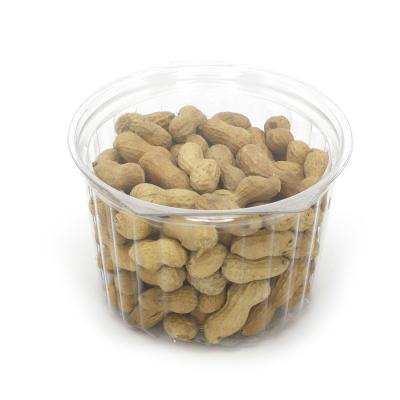 China Plastic food grade material keep food fresh clear blister PET round food container for sale