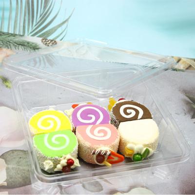 China Disposable Plastic One Compartment Food Container for sale