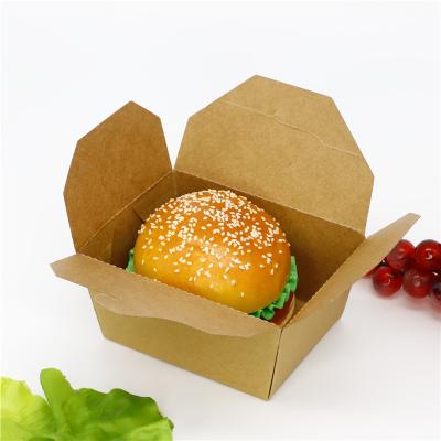 China Disposable Paper takeaway fast food container 1200ml for sale