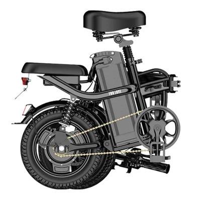 China Aluminum Alloy 14 Inch Fastest Folding Moped Bike 350W LCD Display Mini Electric Electric Bicycle Sepeda Listrik Show 3 Speed ​​For Kids for sale