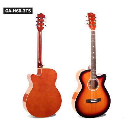 China Smiger Impeccable Acoustic Guitar Beginner Improved Impeccable Top Acoustic Guitar 40 Inches for sale