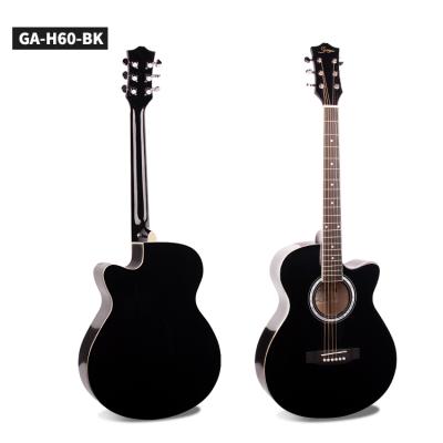 China On His Thirty One 40 Inch Acoustic Musical Instrument Wholesale Guitar For Beginner Different Colors Available for sale