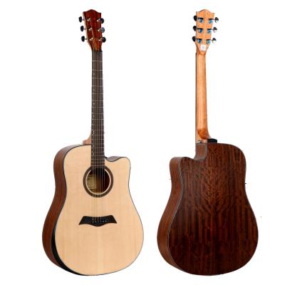 China Factory wholesale price flawless hot selling acoustic guitar with armrest for sale