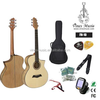 China Catalpe new design cheap acoustic electric guitar for musical instrument for sale