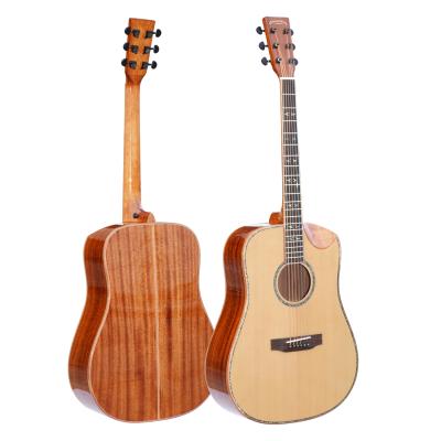 China Musical Instruments Solid One Sapele 41inch All Solid Acoustic Guitar for sale