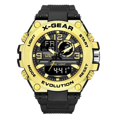 China X-speed Alarm Top Brand Men's Watches 5ATM SportWristwatch Waterproof Quartz Watch for Men Synchronize Relogio Masculino for sale