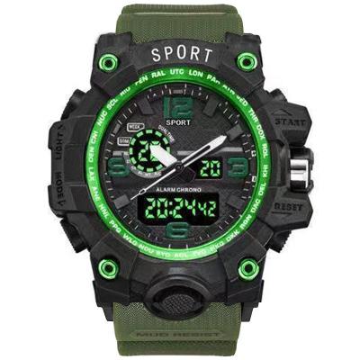 China Big Case Digital Alarm Relojes 5ATM Waterproof Sports Plastic Mens Wrist Watch Maolaite ZL01 for sale