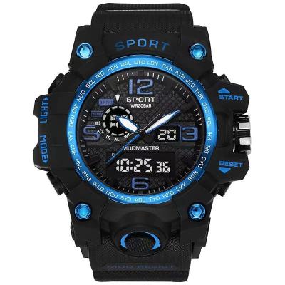 China Original factory wholesale plastic waterproof 50m boys sports alarm reloj ZL01 black digital watches men for sale