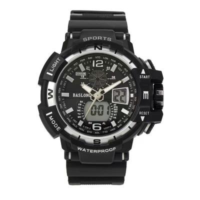 China SKMEI Luxury Brand New Alarm Sports Watches Men LED Shock Resistant Watch Analog Digital Quartz Wristwatches for sale