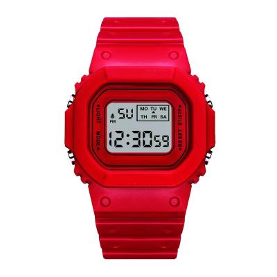 China Alarm Kids Waterproof Sports Alarm Clock Wristwatches Fashion Popular Digital Watch for sale