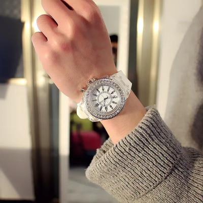 China Stopwatch Ladies Watch Light Silicone Casual Ladies Watch Rhinestone Ladies Watch Quartz Fashion Ladies Watch Relojes Para Mujer for sale