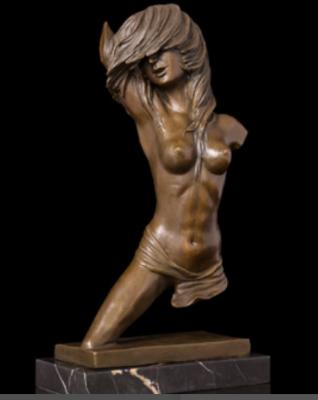 China China Casting Bronze Nude Life Size Standing Bronze Sculpture for sale