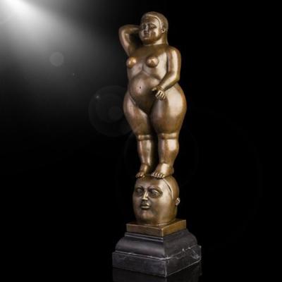 China China wholesale decoration lady bronze sculpture big for sale for sale