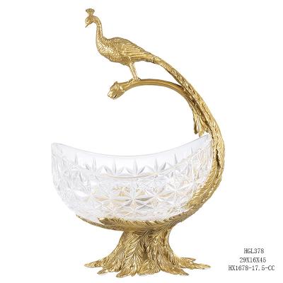 China China Europe Luxury Home Decoration Crystal Vase Ware Living Room for sale