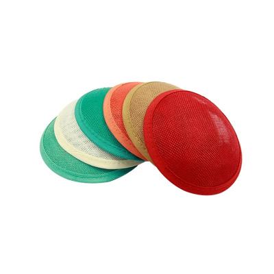 China Casual Wholesale 13 cm Millinery Hat Base Round Hat Base for Hat Making for sale