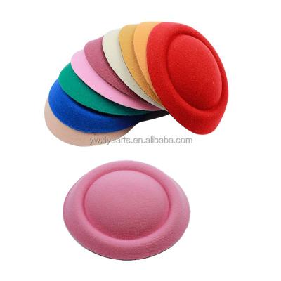 China Casual Millinery Supplies Women Hat Base Wool Stewardess fascinators Base for women for sale