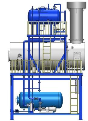 China Caldera de vapor de gas amistosa de Eco para la central eléctrica encendida HFO en venta