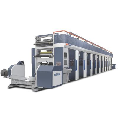 China Plastic Film Rotogravure Printing Machine 8 Color For Paper Film And BOPP for sale