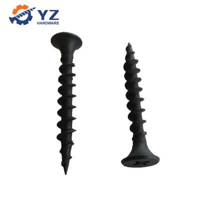 China C1002 Bugle Head Black Drywall Screws Gypsum Screw for sale