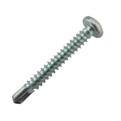 China Truss YUANZHI Pan Head Self Tapping Wood Steel Metal Slotted Screws DIN7504 From China for sale