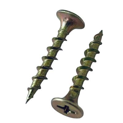 China Good Quality Bugle Head Flat Bugle Drywall Screws Good Coarse Thread Self Drilling Wood Screws Zinc DIN 18182 for sale