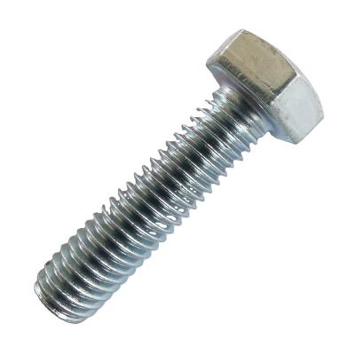 China YZ-B012 Carbon Steel Zinc Steel Hex Head Bolts DIN933 Grade 4.8 for sale